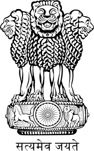 Indian lion emblem
